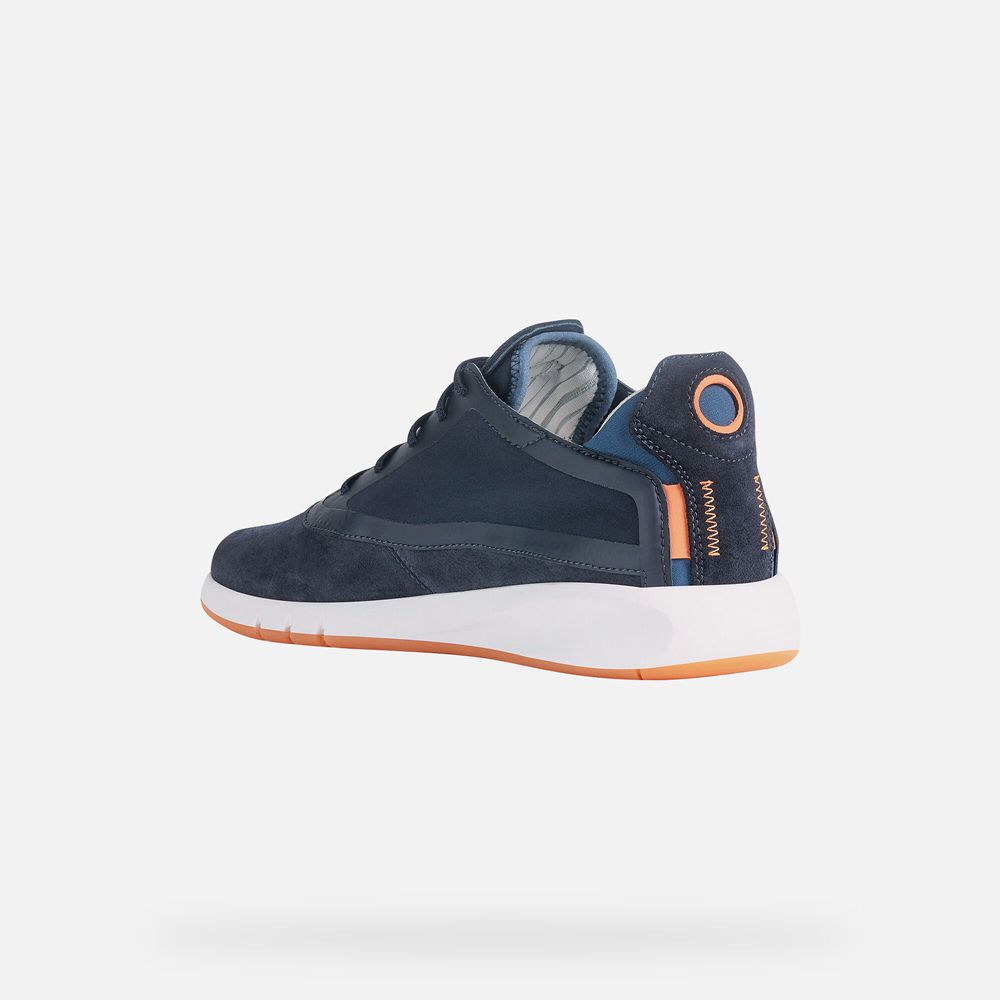 Geox Sneakers Navy Aerantis - Geox Mens Shoes - WAJQGV206